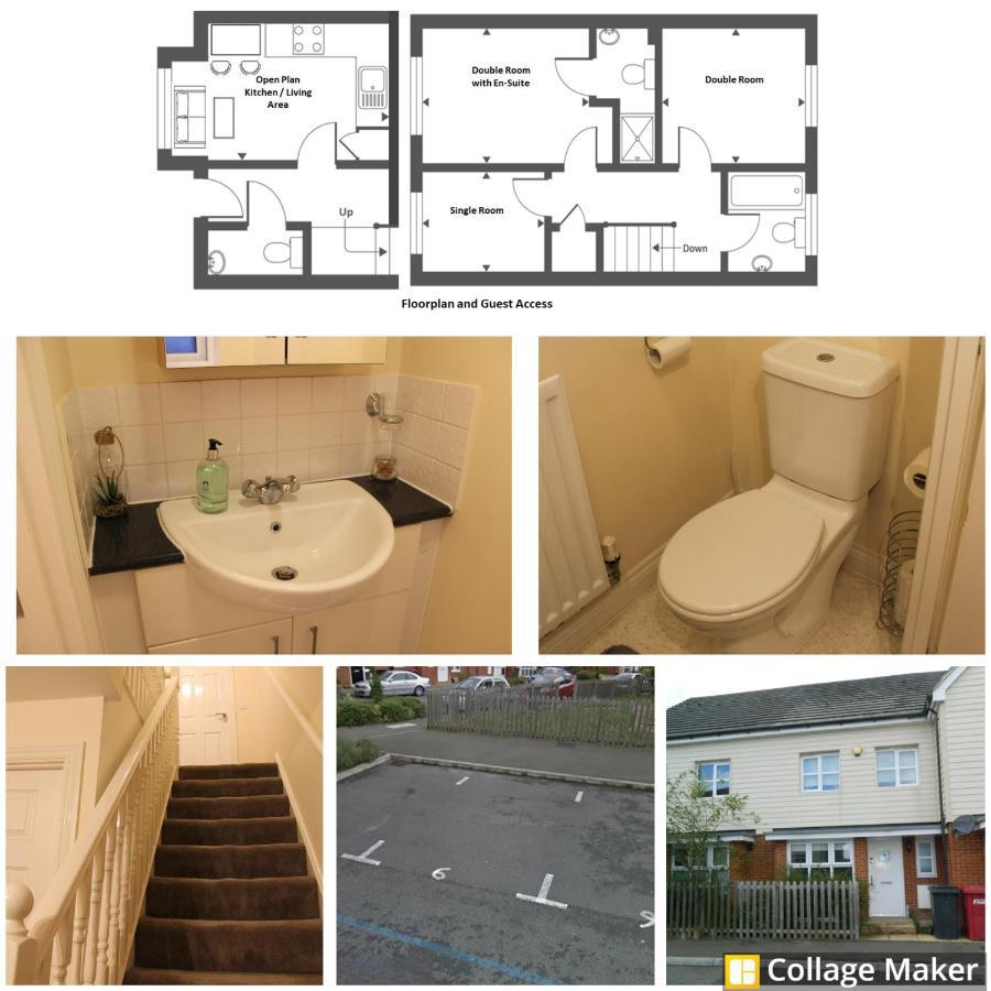 Royal Brick Home - Sleeps 5 To 6 - No Ulez - Tube Nearby - Free Parking - Lego Themed Slough Exterior photo
